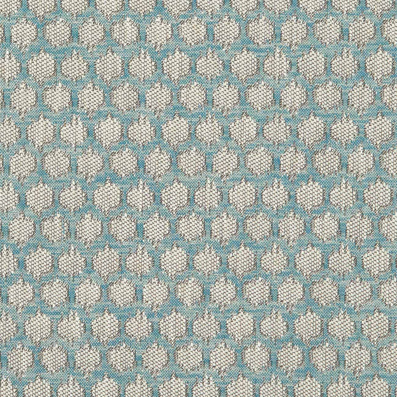 Dorset Teal Fabric by Clarke & Clarke