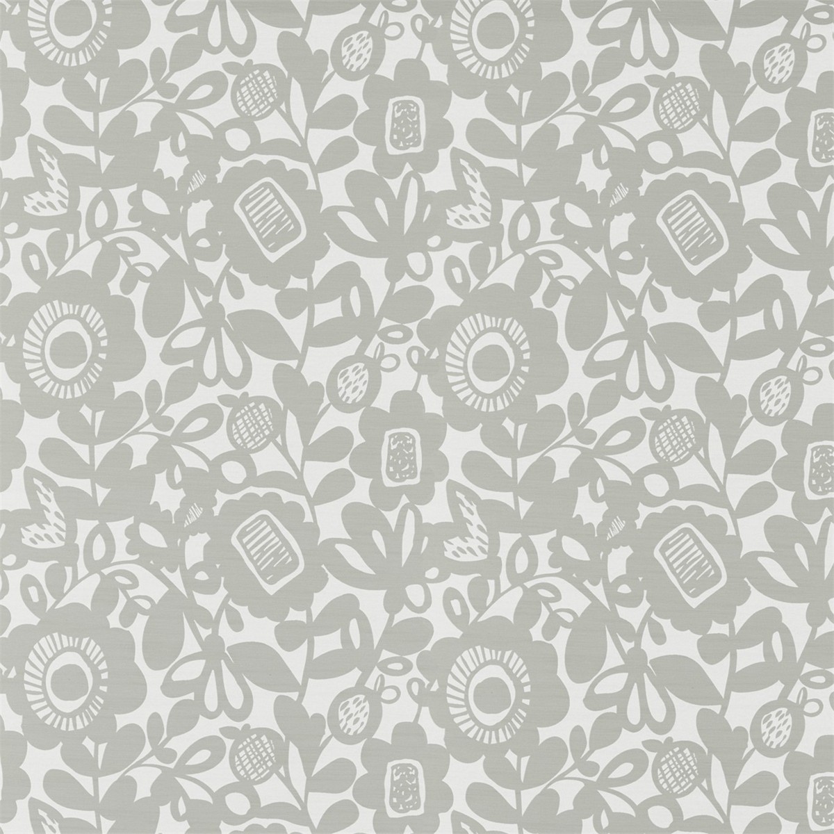 Kukkia Dove Fabric by Scion