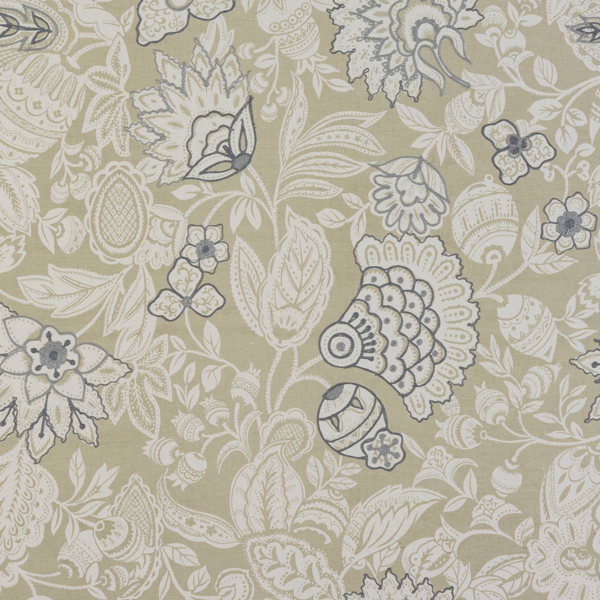 Beatrix Natural Fabric by Fryetts