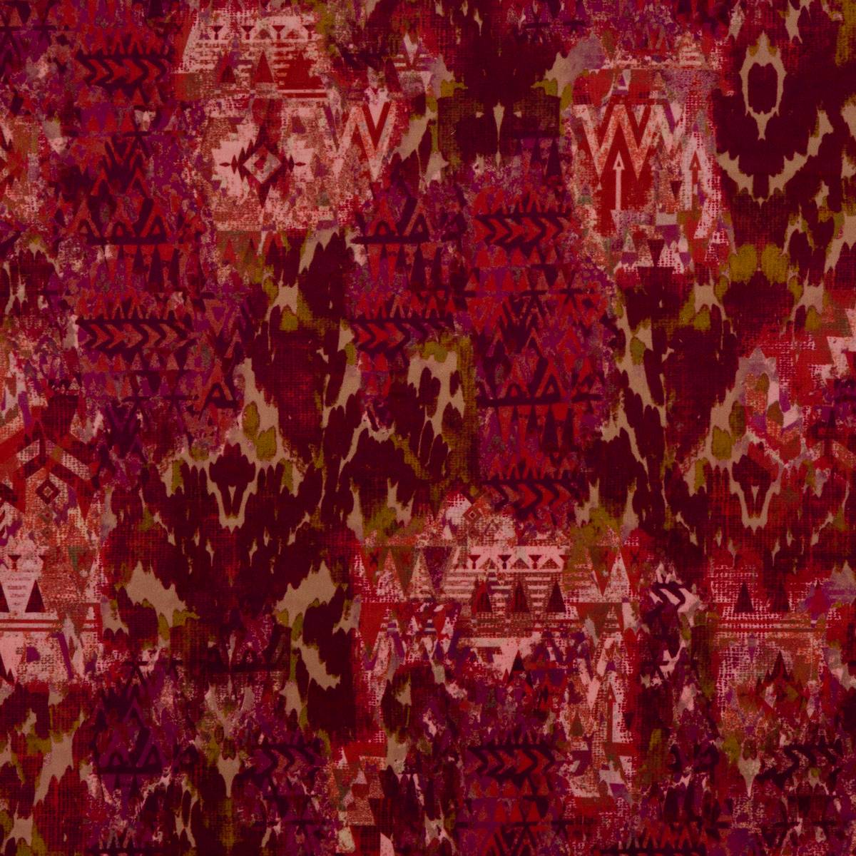 Degas Cranberry Fabric by Fryetts