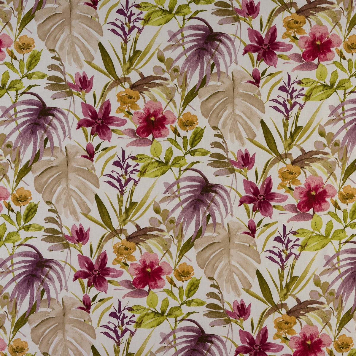 Funchal Berry Fabric by Fryetts