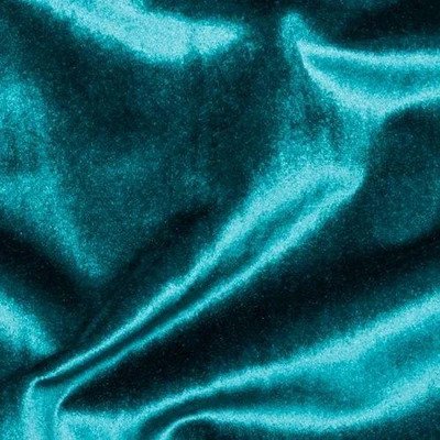 Glamour Teal Fabric by Fryetts
