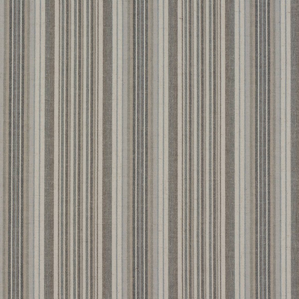 Kalahari Stripe Charcoal Fabric by Fryetts