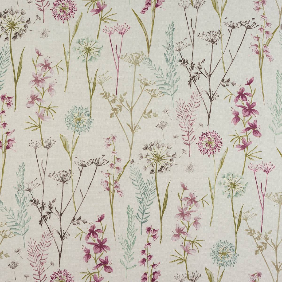 Wild Flower Heather Fabric by Fryetts