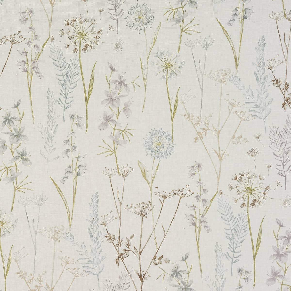 Wild Flower Wedgewood Fabric by Fryetts