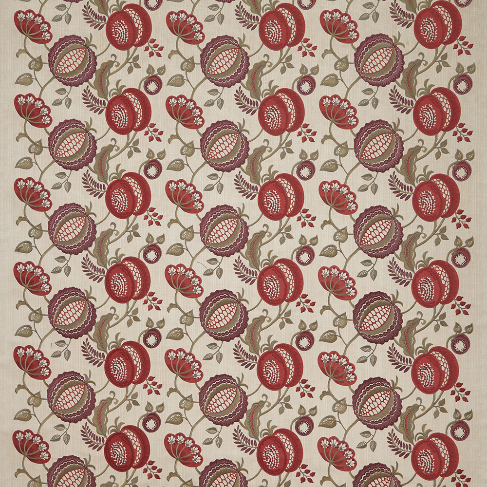Figs Ruby Fabric by iLiv