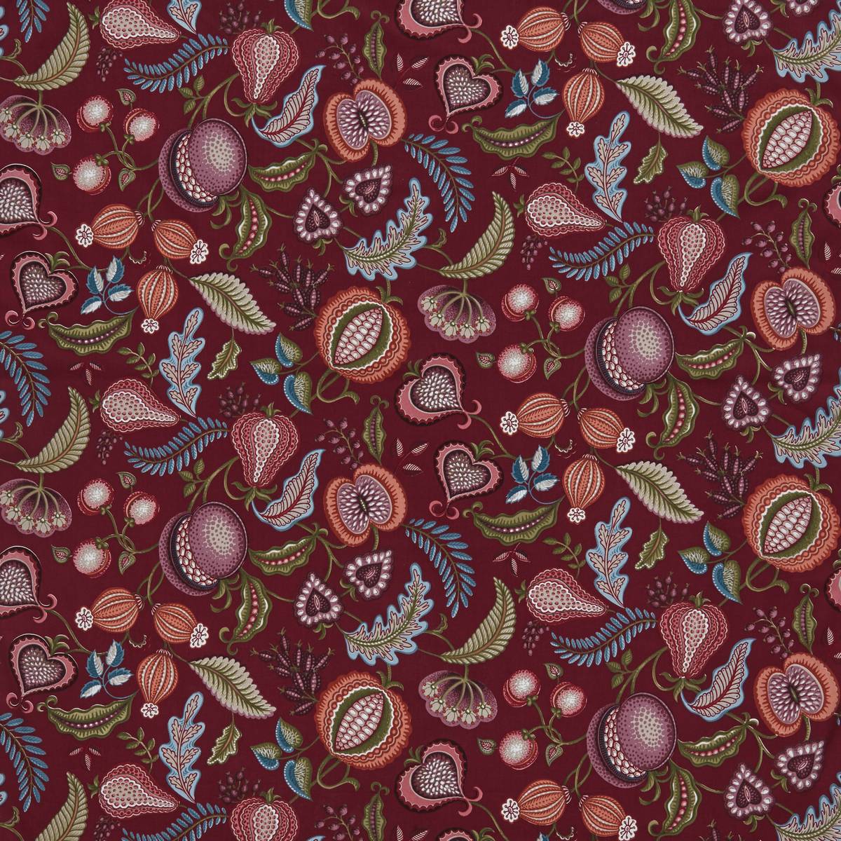 Harvest Ruby Fabric by iLiv