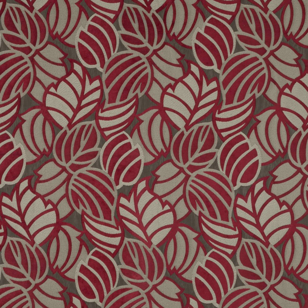 Arkona Vermillion Fabric by iLiv