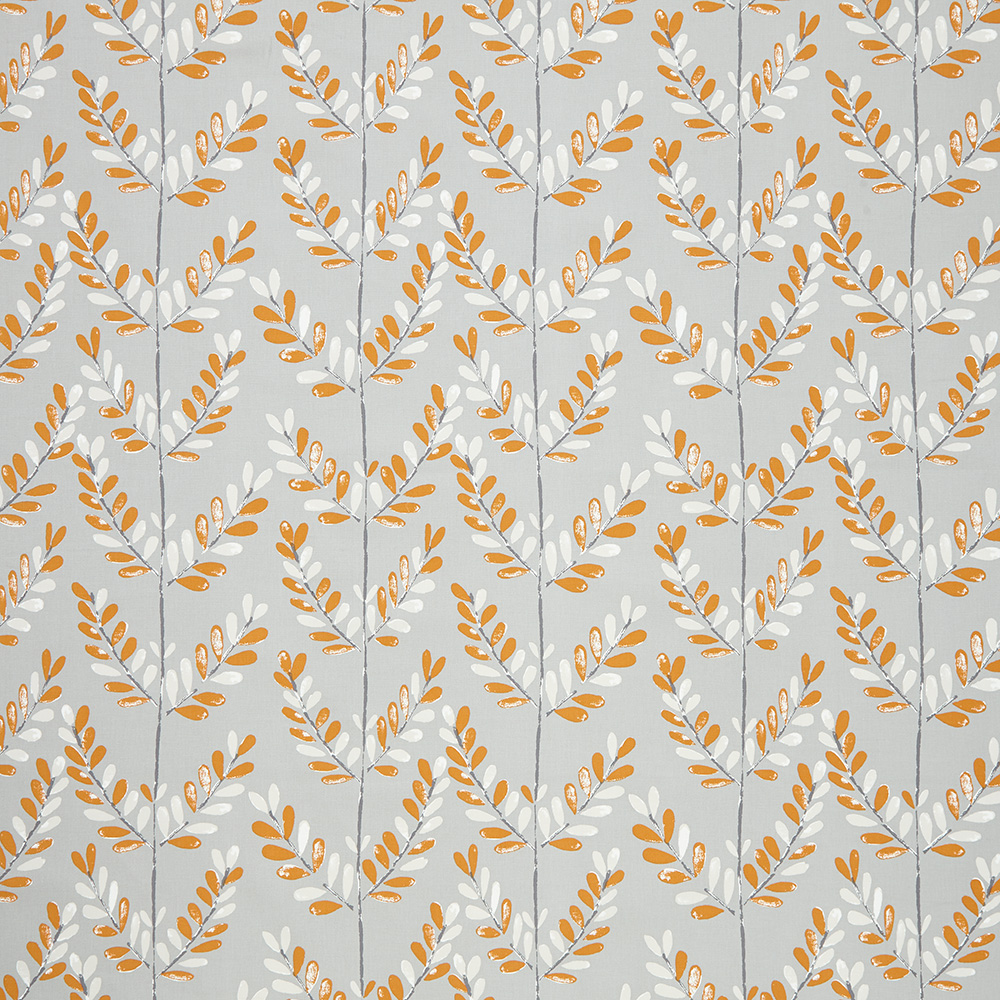 Scandi Spring Tangerine Fabric by iLiv