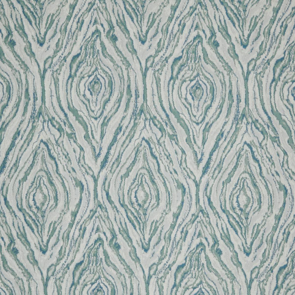 Marble Peacock Fabric by iLiv