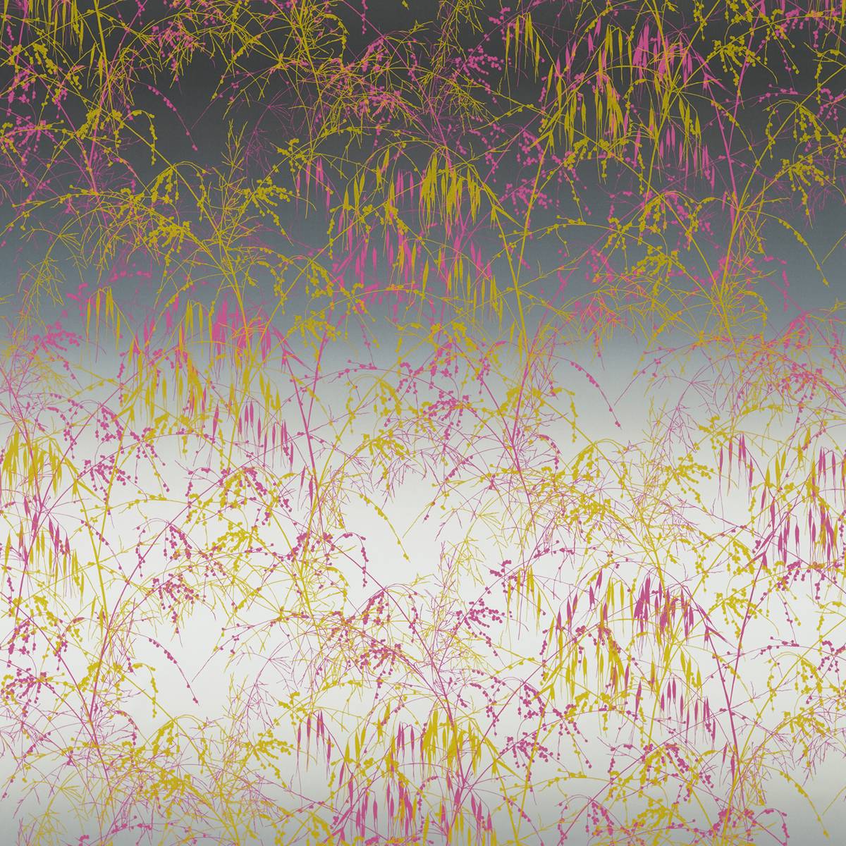 Meadow Grass Mist/Fluoro Fabric by Harlequin