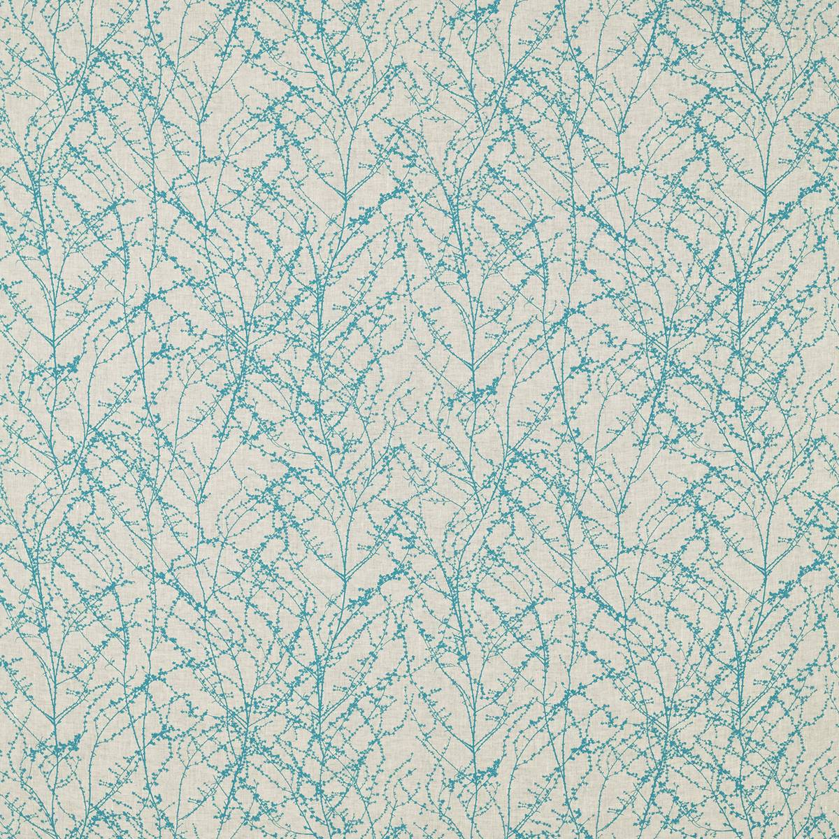 Seriphium Teal Fabric by Harlequin