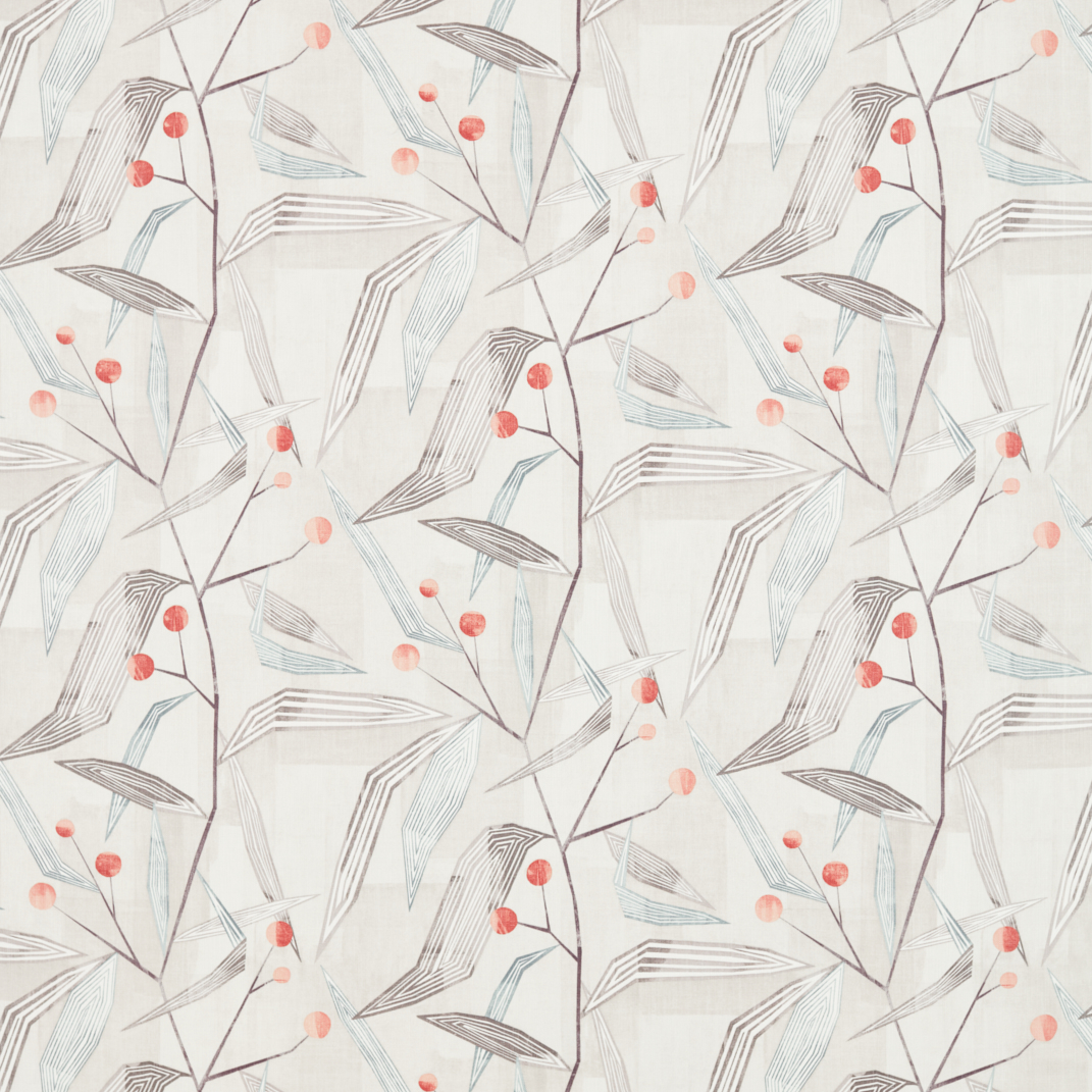 Entity Seaglass/Taupe Fabric by Harlequin