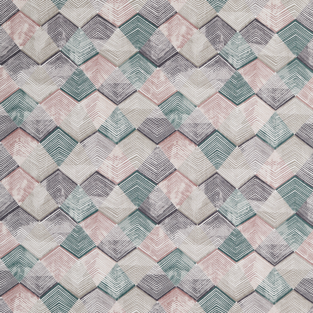 Rhythm Blush/Heather/Taupe Fabric by Harlequin