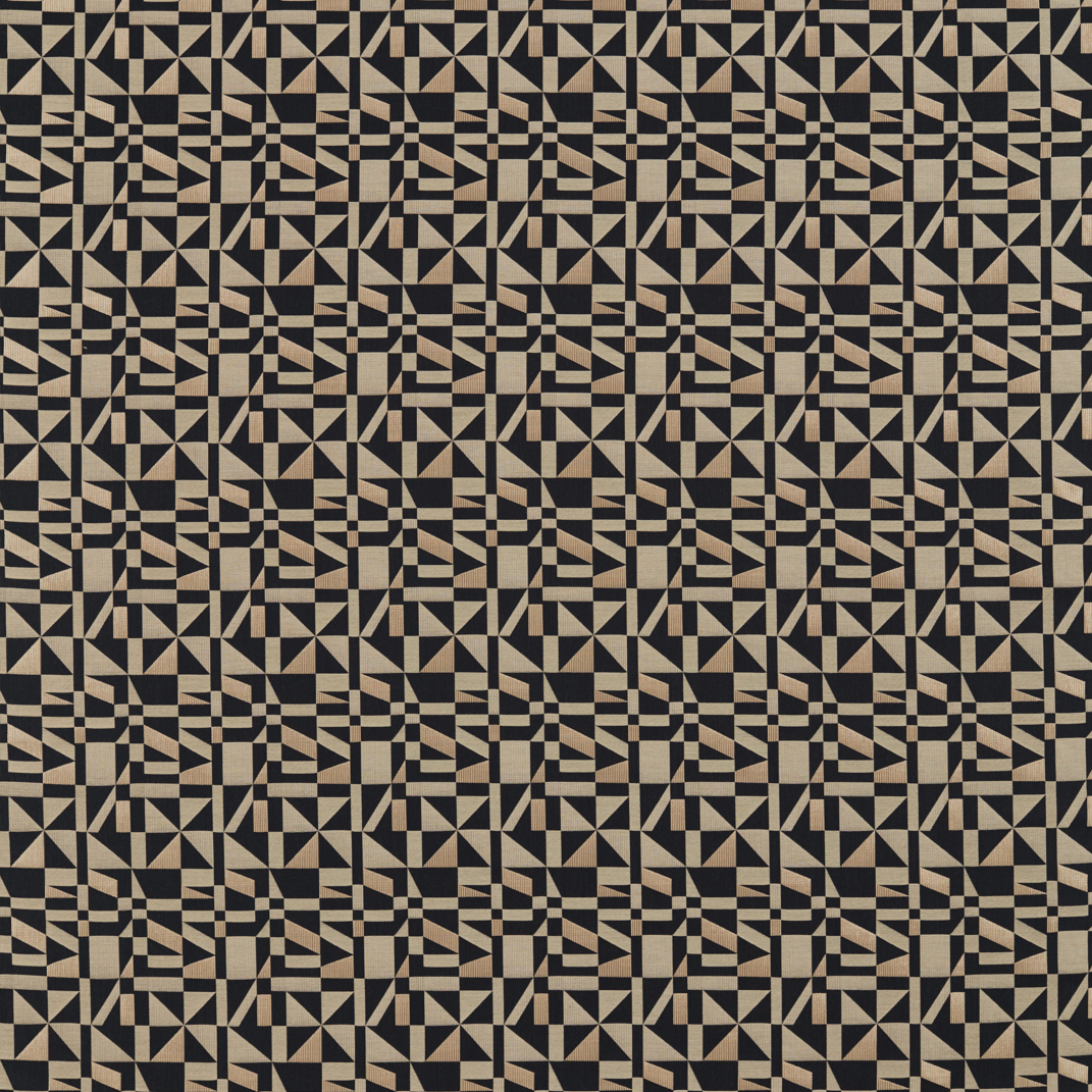 Rotation Onyx Fabric by Harlequin