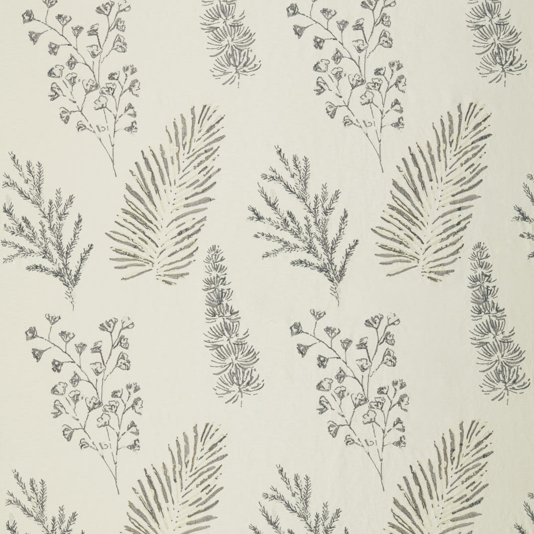 Quinta Champagne/Pewter Fabric by Harlequin