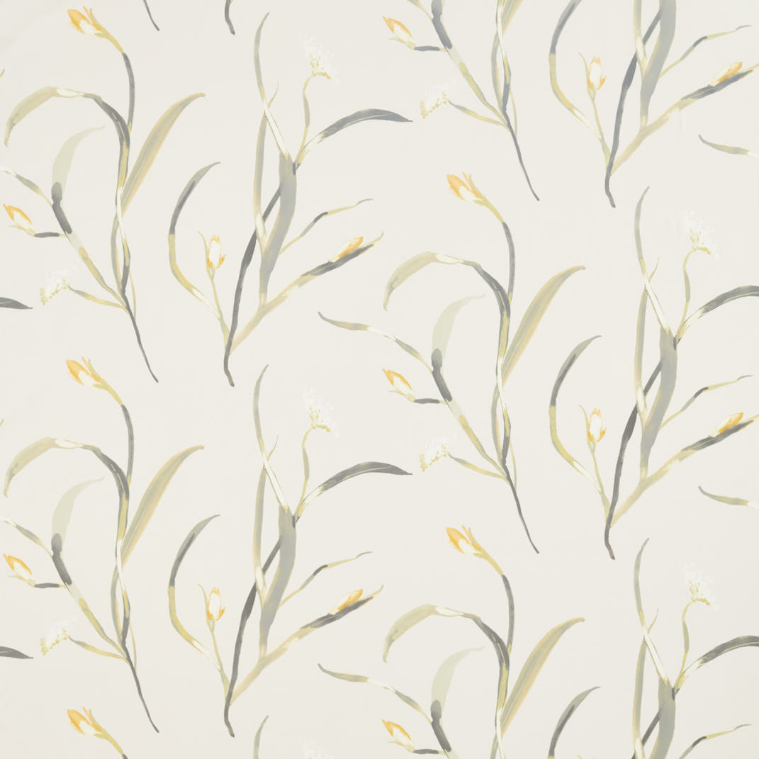 Saona Ochre/Linen Fabric by Harlequin