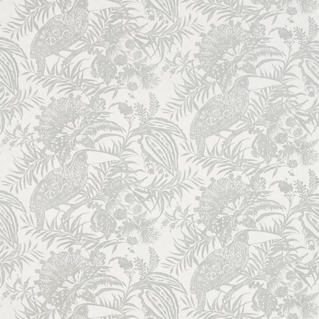 Toco Silver Fabric by Harlequin