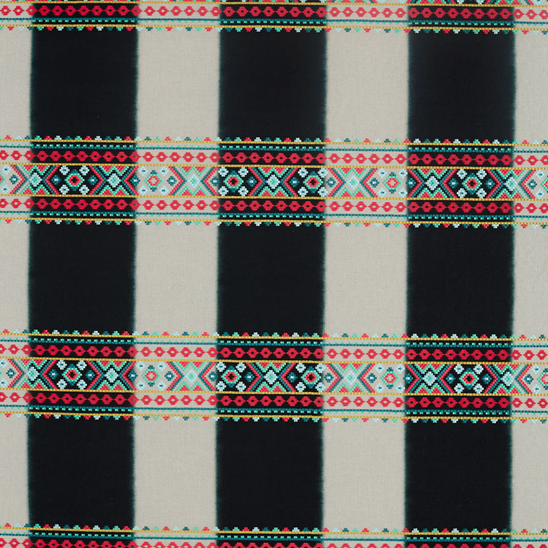 Bora Paprika/Lagoon/Kiwi Fabric by Harlequin