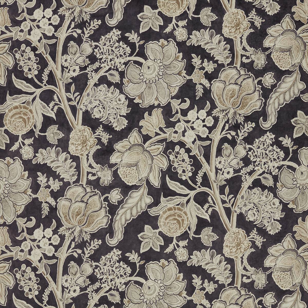 Shalimar Graphite/Mole Fabric by Sanderson