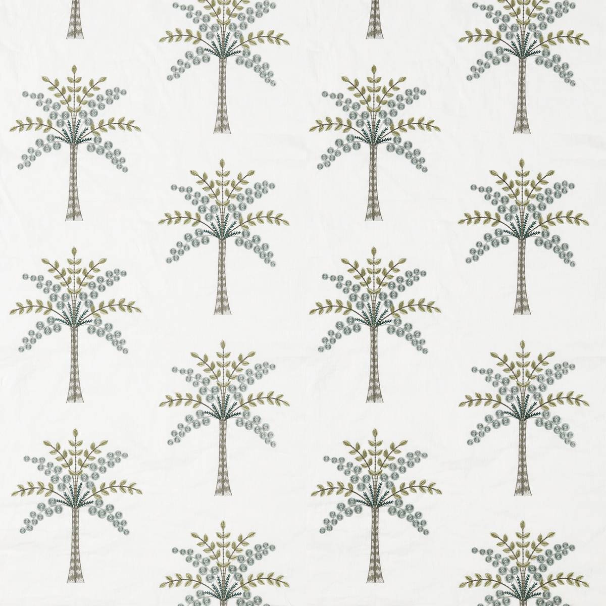 Palm Grove Teal/Green Fabric by Sanderson