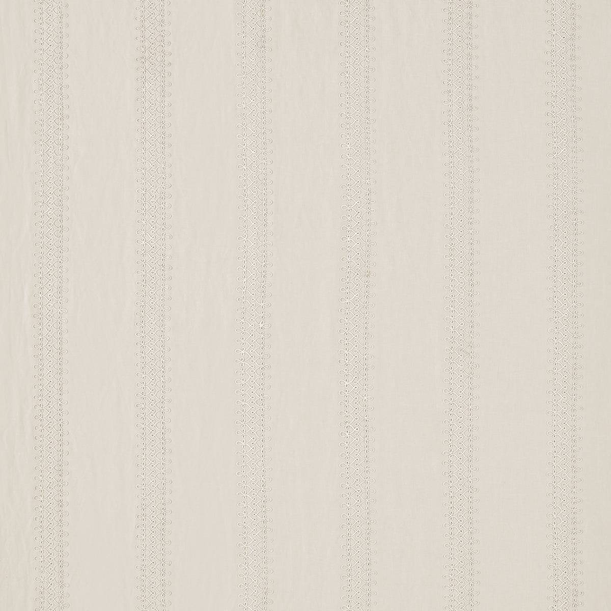Burnett Stripe Linen Fabric by Sanderson