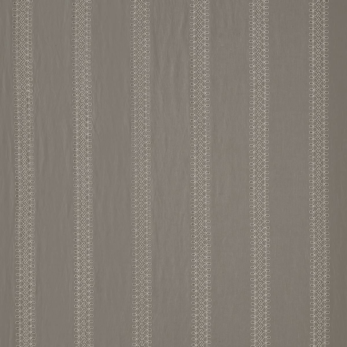 Burnett Stripe Fig Fabric by Sanderson
