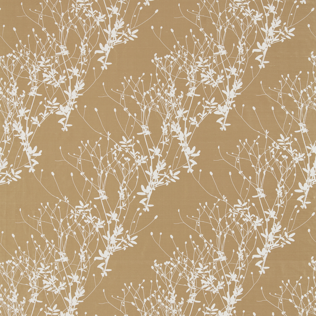 Burnet Antique Gold / Cream Fabric by Harlequin
