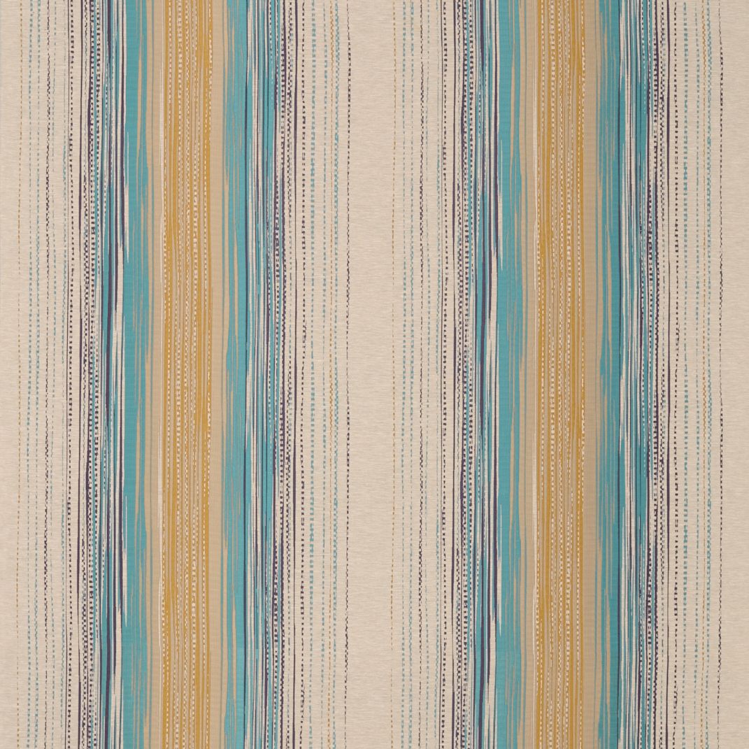 Tilapa Seaglass/Ochre Fabric by Harlequin