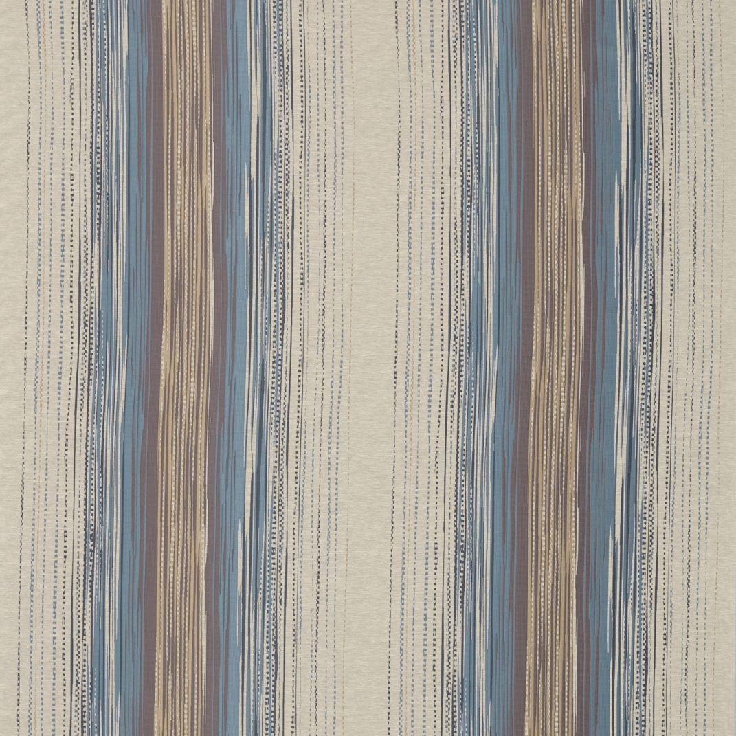 Tilapa Nordic Blue/Steel Fabric by Harlequin