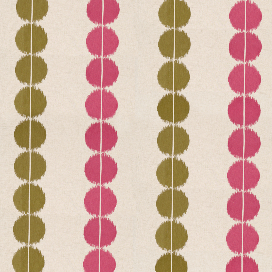 Lomita Raspberry/Caper Fabric by Harlequin