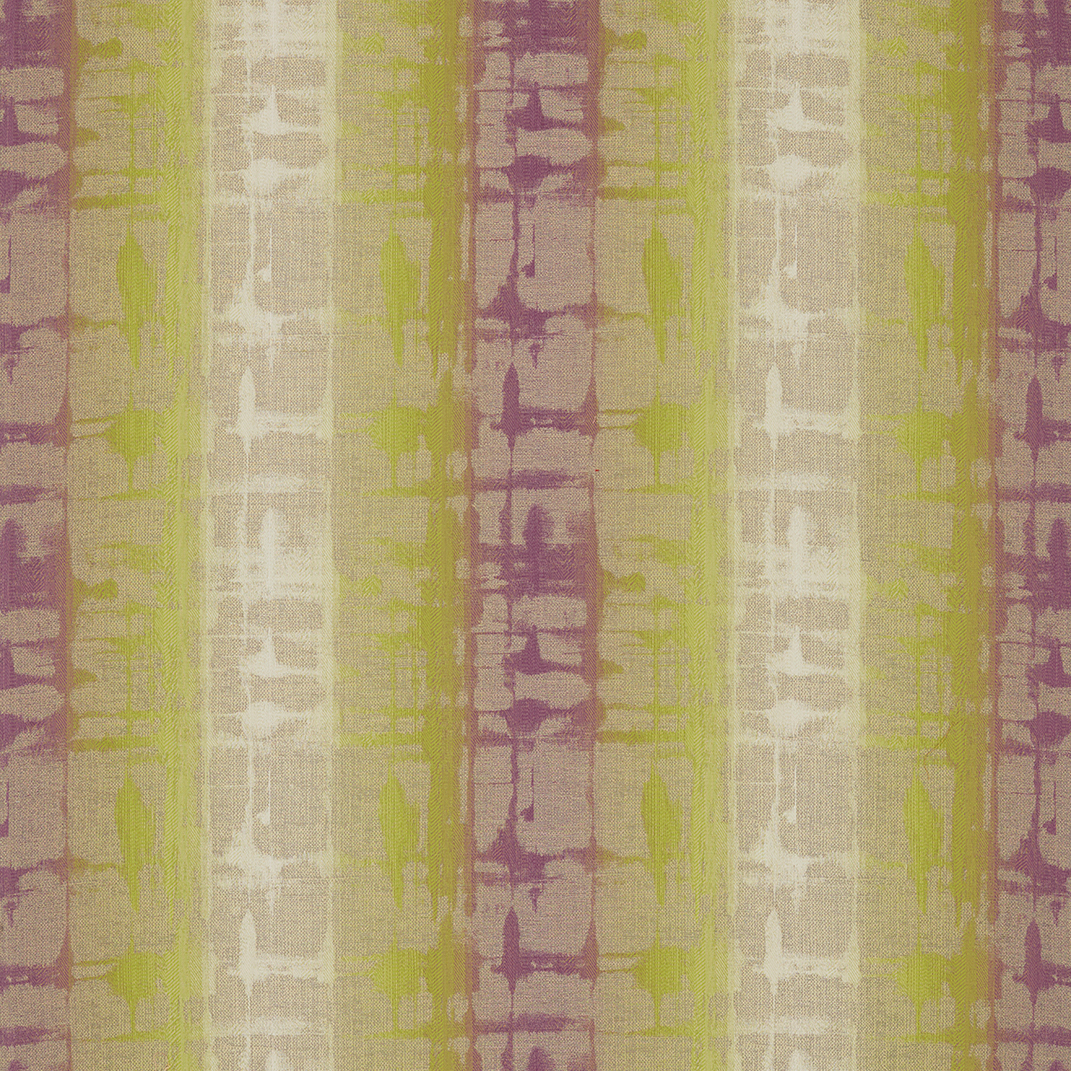 Flux Plum/Gooseberry Fabric by Harlequin