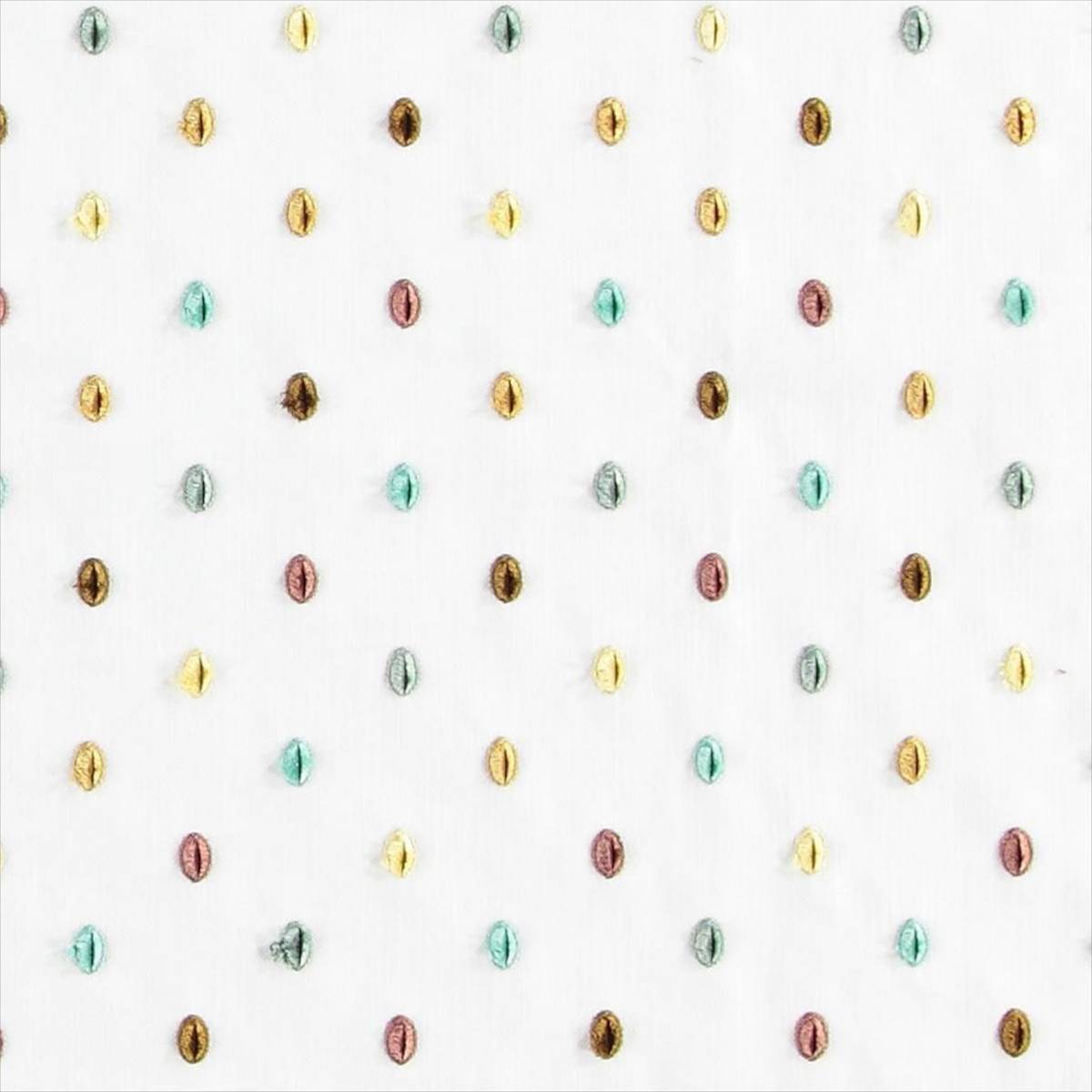 Loli Duck Egg/Coffee/Straw Fabric by Sanderson