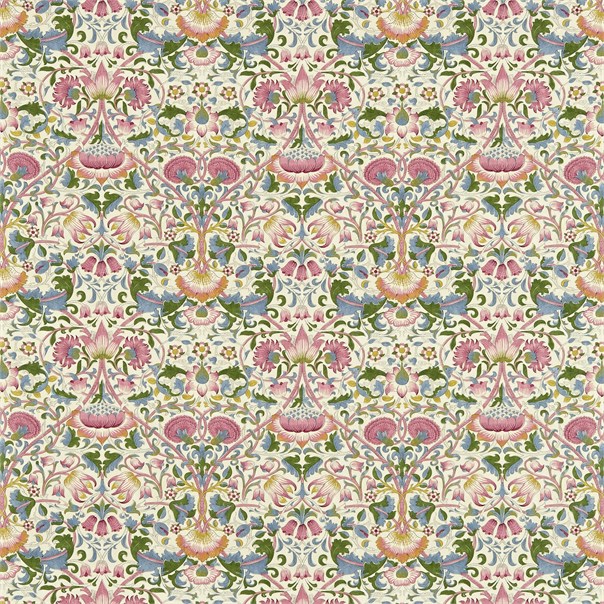 Lodden Blush/Woad Fabric by William Morris & Co.