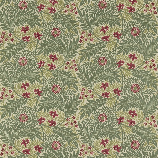 Larkspur Privet/Rose Fabric by William Morris & Co.