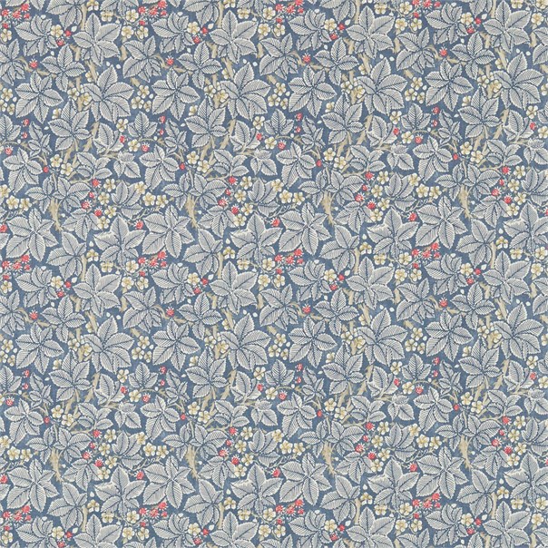 Bramble Mineral/Slate Fabric by William Morris & Co.
