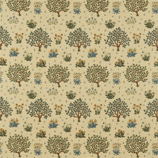 Orchard Olive/Gold Fabric by William Morris & Co.