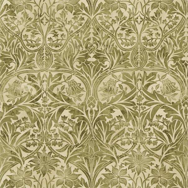 Bluebell Thyme/Vellum Fabric by William Morris & Co.
