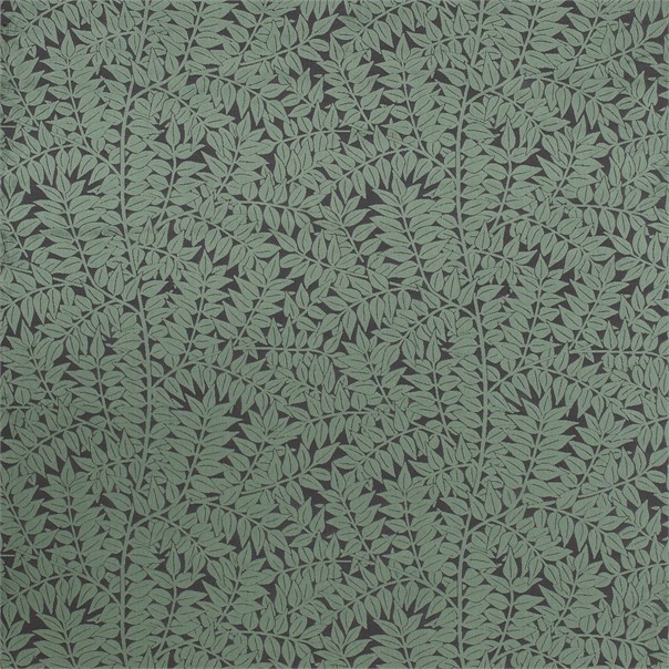 Branch Forest/Charcoal Fabric by William Morris & Co.