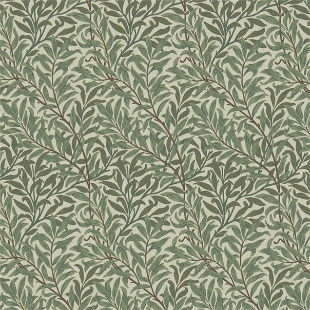 Willow Bough Forest/Thyme Fabric by William Morris & Co.