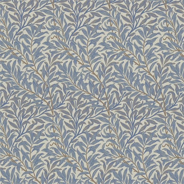 Willow Bough Mineral/Woad Fabric by William Morris & Co.