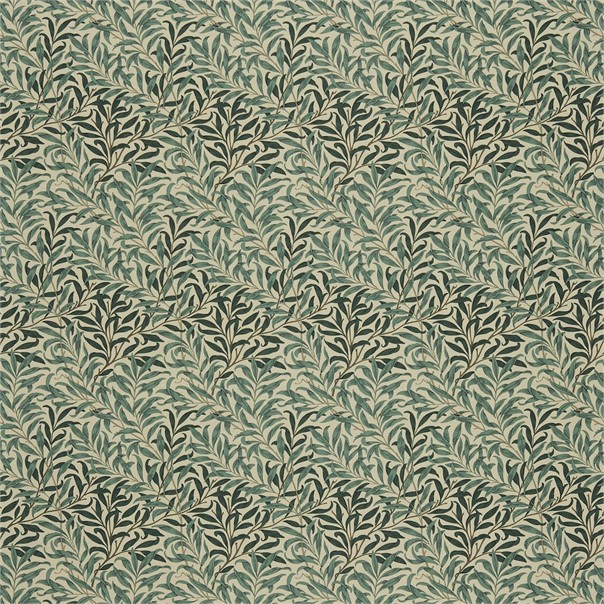 Willow Bough Taupe/Green Fabric by William Morris & Co.