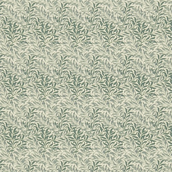 Willow Bough Minor Forest/Biscuit Fabric by William Morris & Co.