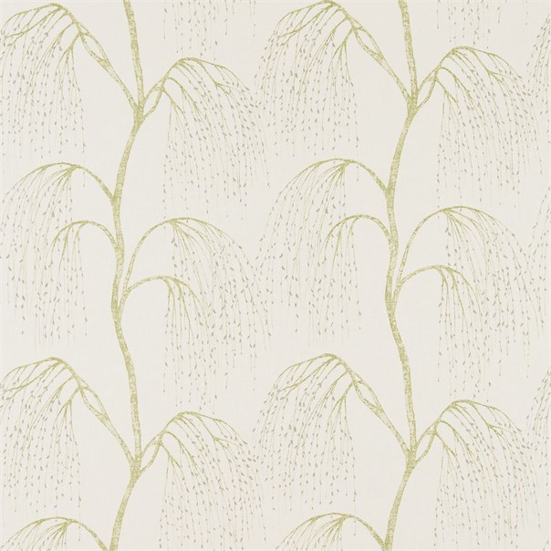 Willow Meadow Silver and White Fabric by Harlequin