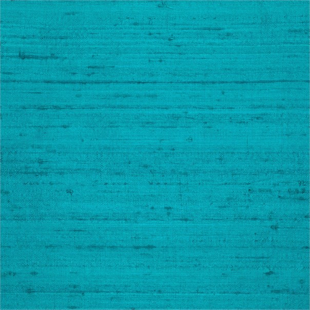 Mimosa Silks Turquoise Fabric by Harlequin