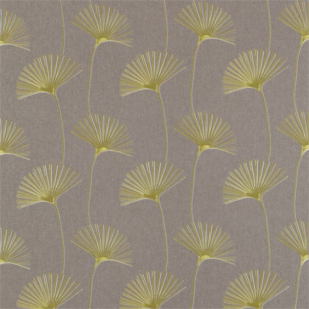 Delta Lime Fawn and Latte Fabric by Harlequin