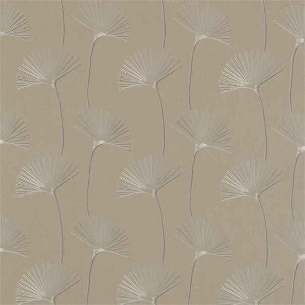 Delta Latte Fawn and Smoke Blue Fabric by Harlequin