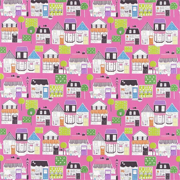 Boutique Boulevard Pink Multi Fabric by Harlequin