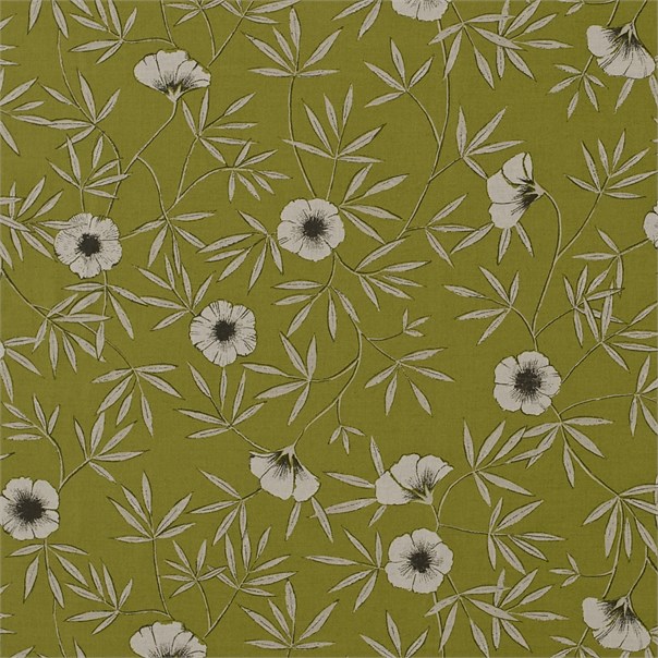Apella Pistachio/Linen Fabric by Harlequin