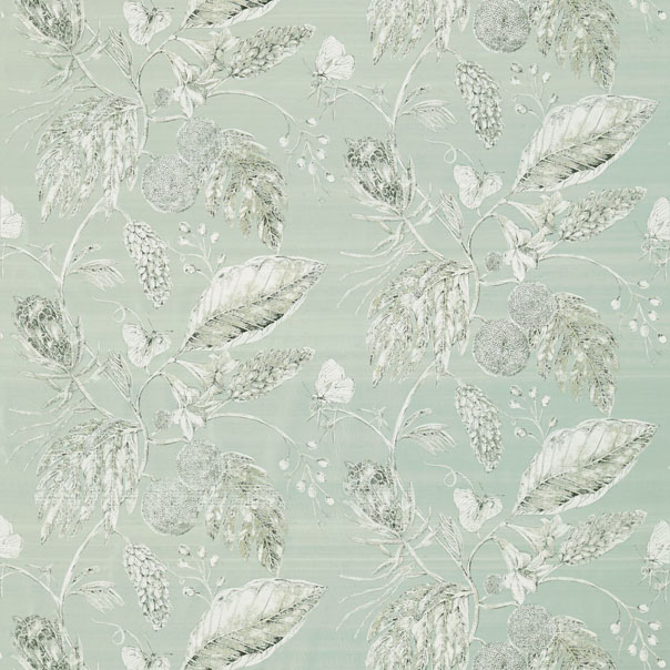 Amborella Silk Seaglass Fabric by Harlequin